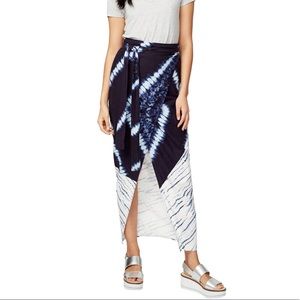 Tie Dye Wrap Skirt